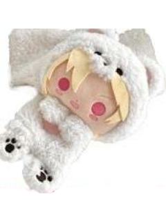 仁兔成鸣-抱抱熊围巾