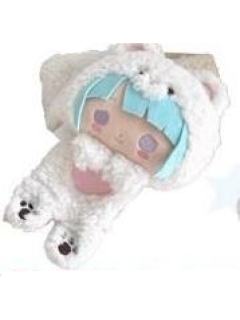 紫之创-抱抱熊围巾