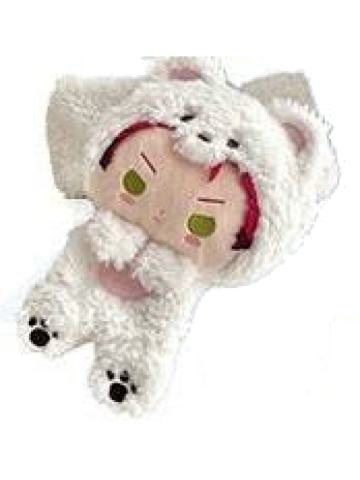 鬼龙红郎-抱抱熊围巾