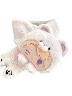 鸣上岚-抱抱熊围巾