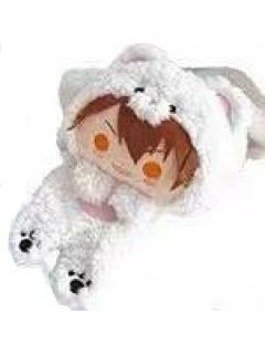 守泽千秋-抱抱熊围巾