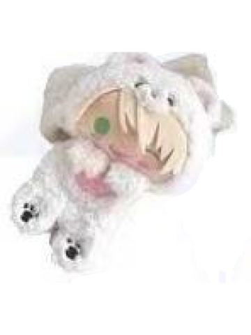 白鸟蓝良-抱抱熊围巾