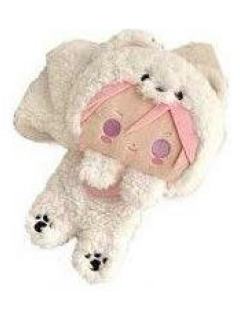 樱河琥珀-抱抱熊围巾