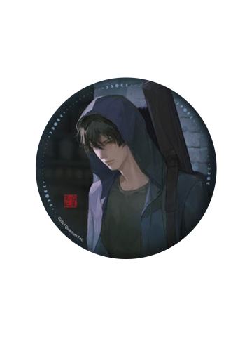 月色徽章待命之时-夜巡动漫2024张起灵生日季周边