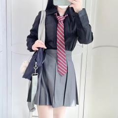 风琴褶衬衫-资料图