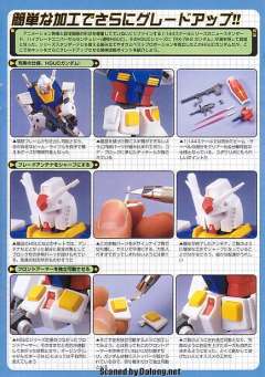 HGUC FF-X7 核心战机 RX-78-2 元祖高达-资料图