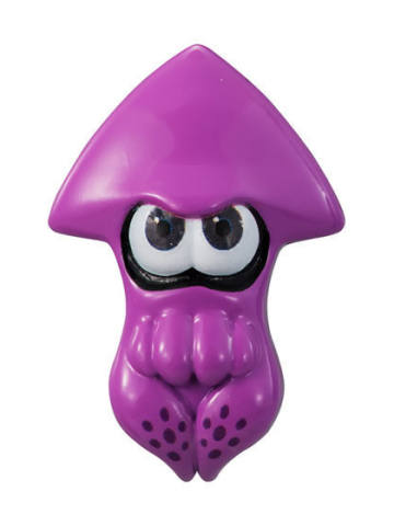 Splatoon 2 Squid Curling Mascot 墨灵 Neon Purple