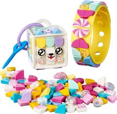 41944:  Candy Kitty Bracelet & Bag Tag