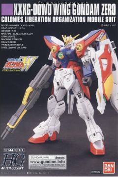 HGAC XXXG-00W0 飞翼零式高达-资料图