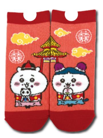 吉伊&小八-神户限定唐人街袜子