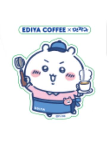 吉伊(方贴纸)-EDIYA联动特典
