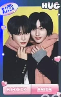 hug随机卡 硕安 粉色ver.C