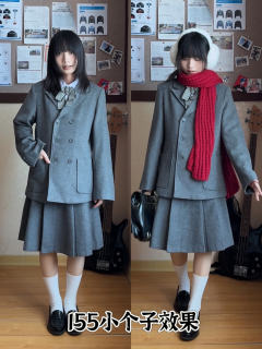 毛呢双排扣·西服套装-资料图