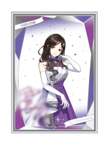 白雪巴-7周年纪念镜面亚克力板