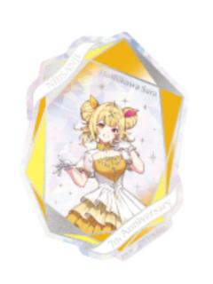 星川莎拉-7周年纪念特典烫金闪透卡