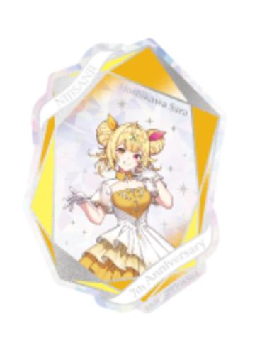 星川莎拉-7周年纪念特典烫金闪透卡