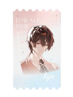 艾因-着色系列亚克力票根