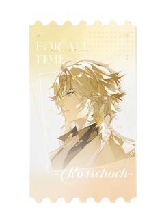 罗夏-着色系列亚克力票根