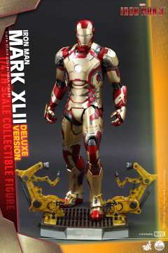 1:4比例珍藏人偶 钢铁侠MARK 42 豪华版-资料图