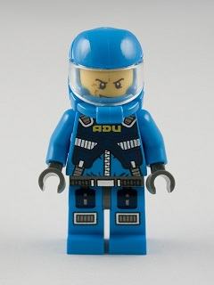 Alien Defense Unit Soldier 2 - Dark Bluish Gray Hips