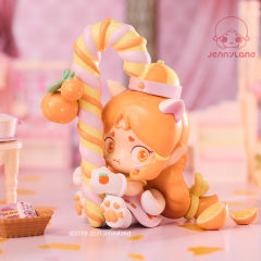 品牌Jennyland：Jennie拐杖糖萌喵系列之橘子糖果限定-资料图