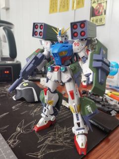 MG F90 高达 任务背包 H型-资料图