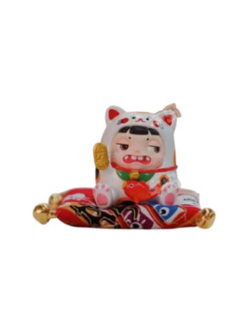 牙牙仔招财猫（坐姿）