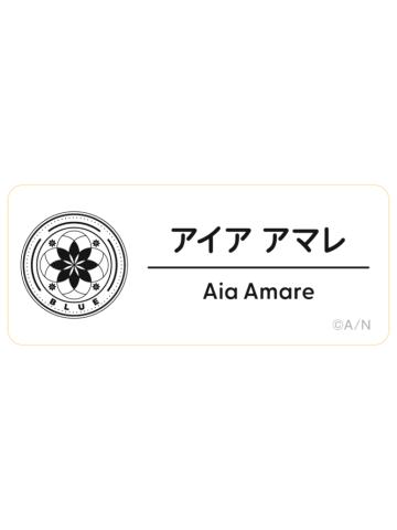 Aia Amare-2025Fes名札