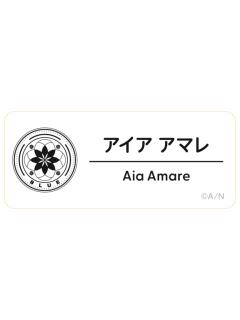 Aia Amare-2025Fes名札