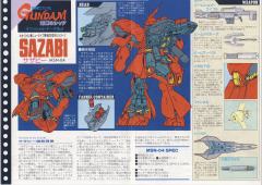 1/144 逆袭的夏亚系列 MSN-04 沙扎比-资料图