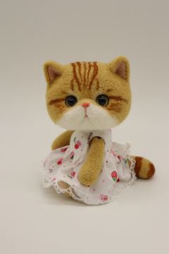 穿裙子的猫-资料图