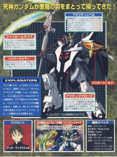 1/144 高达W模型系列 XXXG-01D2 地狱死神高达·改-资料图