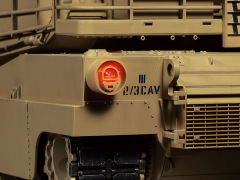 1/16 RC坦克系列 U.S. MAIN BATTLE TANK M1A2 ABRAMS FULL-OPTION COMPLETE KIT-资料图