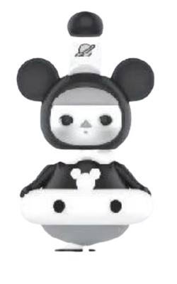 Black-and-white Mickey