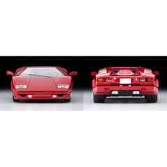 多美卡TLV系列 LV-N 兰博基尼 Countach 25周年版 红色-资料图