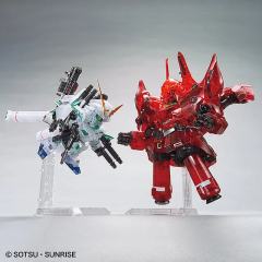 SD RX-0 全装备独角兽高达 NZ-999 新吉翁号 套装 透明版