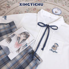 风琴褶衬衫-资料图