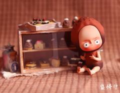 坐姿小fengfeng-巧克力色-资料图