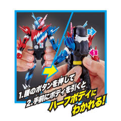 Bottle Change Rider Series 假面骑士Build RabbitTank Sparkling Form-资料图