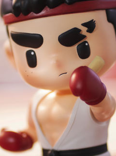 布鲁-格斗 蓝-资料图