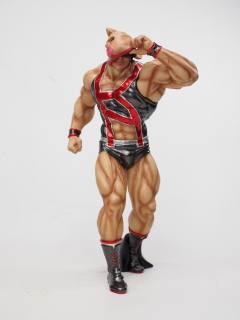 筋肉人 Face Flash Gensaku Black Metallic-资料图