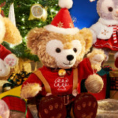 达菲-22上迪圣诞公仔