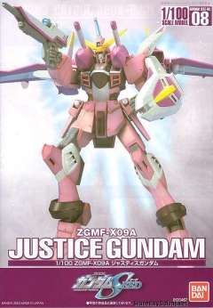 1/100 高达SEED模型系列 ZGMF-X09A 正义高达-资料图