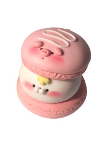 草莓猪猪海豹马卡龙