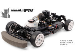 引擎RC汽车 1/10 SCALE GLOW-ENGINE R/C 4WD RACING CAR TG10-Mk.2FN CHASSIS KIT