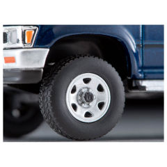 多美卡TLV系列 LV-N255a 丰田 Hilux 四驱皮卡 双驾驶室 SSR 深蓝色 95年款-资料图