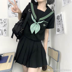 薄荷奶绿·水手服-资料图