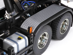 1/14 电动RC大卡车系列 MERCEDES-BENZ AROCS 4151 8x4 TIPPER TRUCK (TRANSMITTER & RECEIVER SET)-资料图