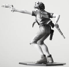 Door Painting Collection Figure 蒙奇·D·路飞 三个火枪手1.5 ver.-资料图