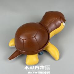棕海龟皮质公仔-大号-资料图